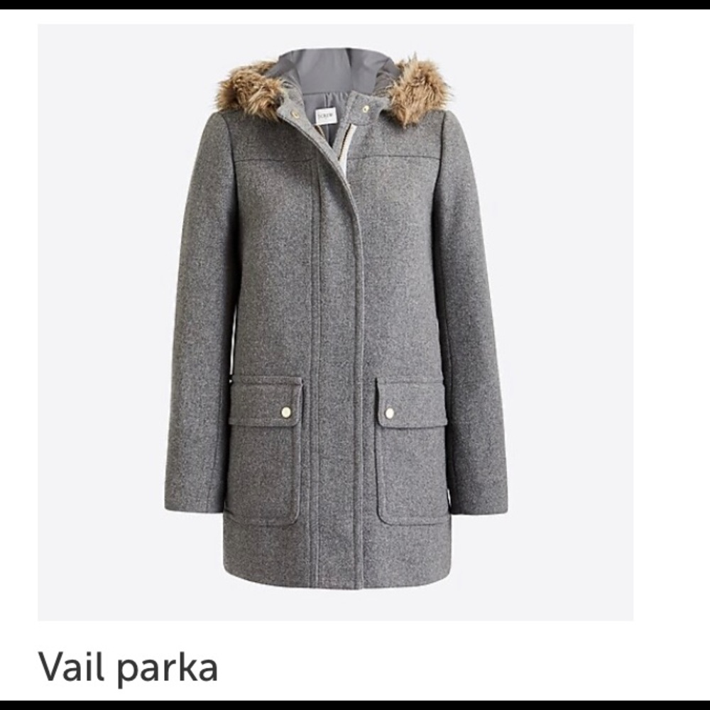 J Crew Factory Vail Parka
